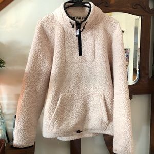 Victoria’s Secret pink Sherpa